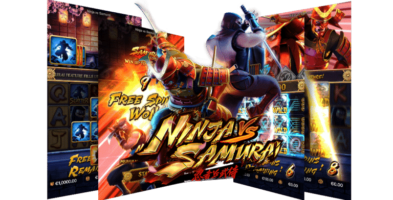 PG-SLOT-Review-Game-NinjaVsSamurai-NJOY1688